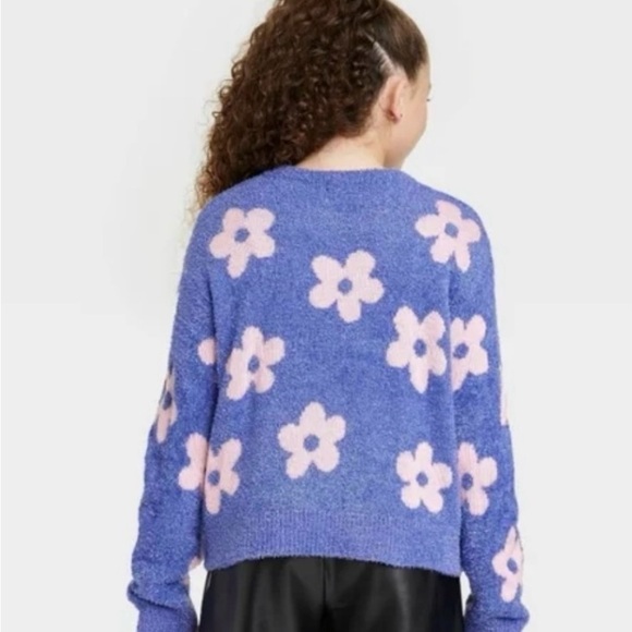 Floral Kids Sweater - Picture 2 of 6